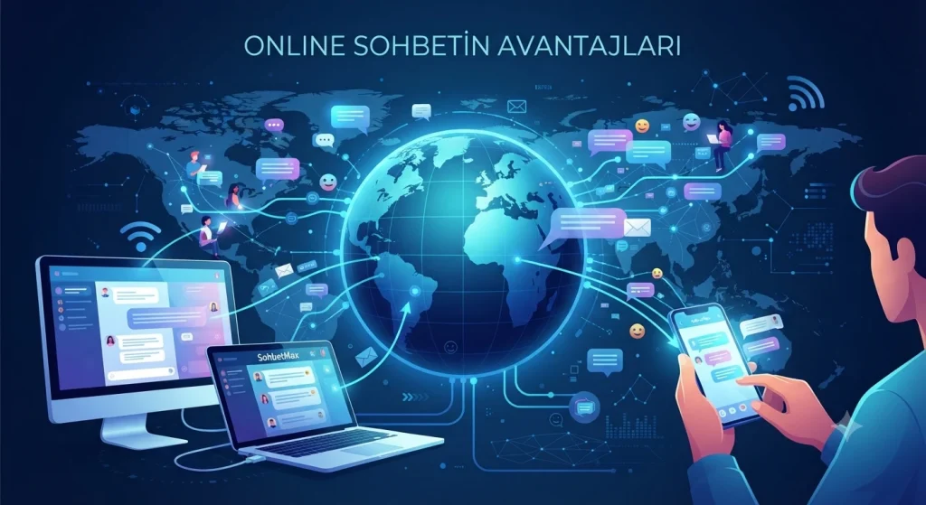 online sohbetin avantajları